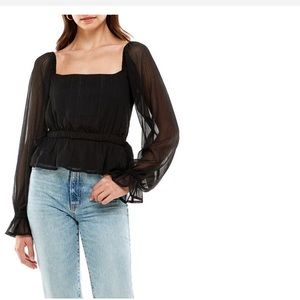 NWT Wayf Dakota sparkle top open back